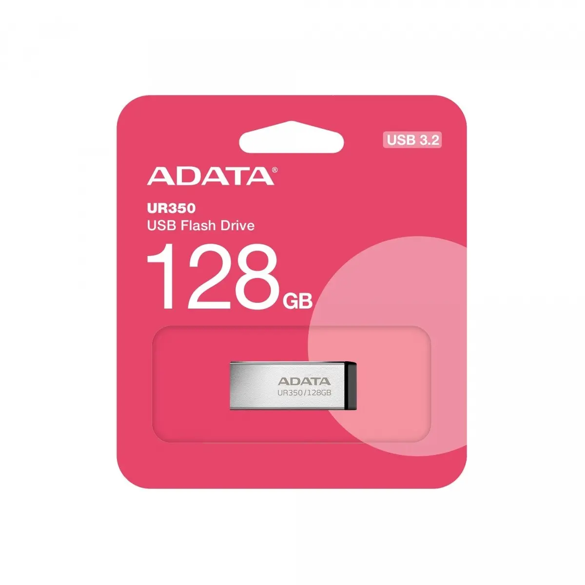 PenDrive Adata UR350 128GB USB 3.2 Czarno-srebrny