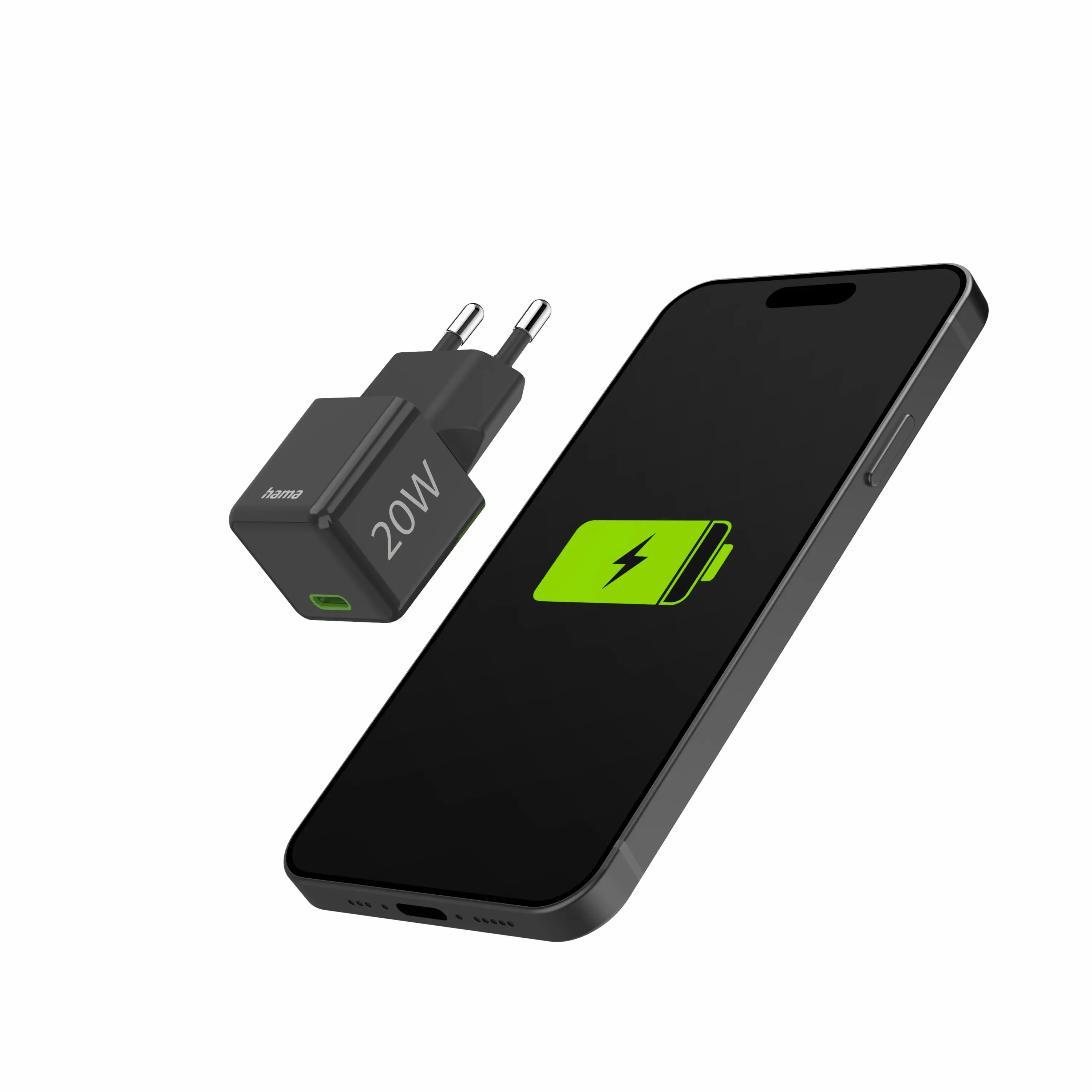 Ładowarka sieciowa Hama PD/QC SuperMINI 20W Czarny