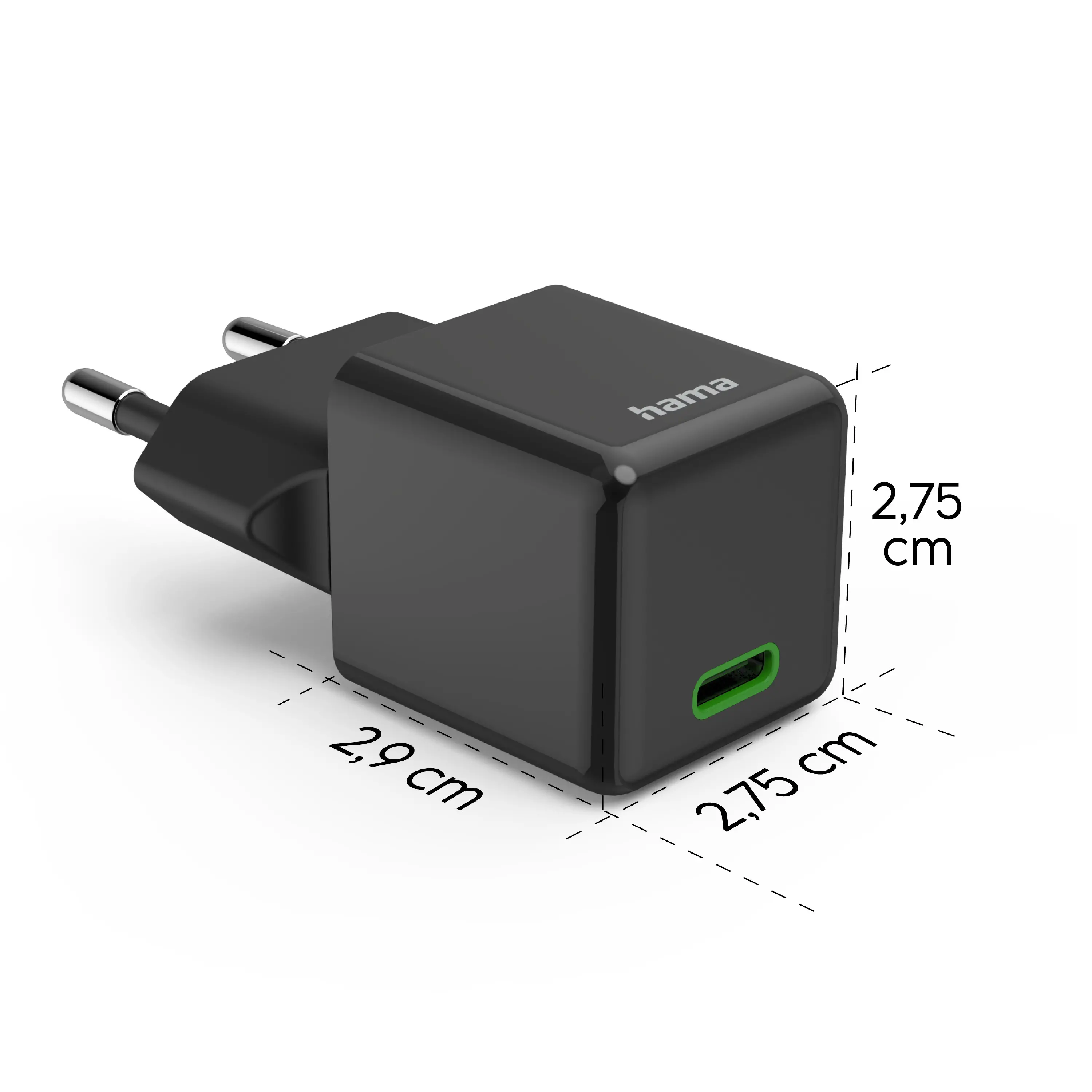 Ładowarka sieciowa Hama PD/QC SuperMINI 20W Czarny