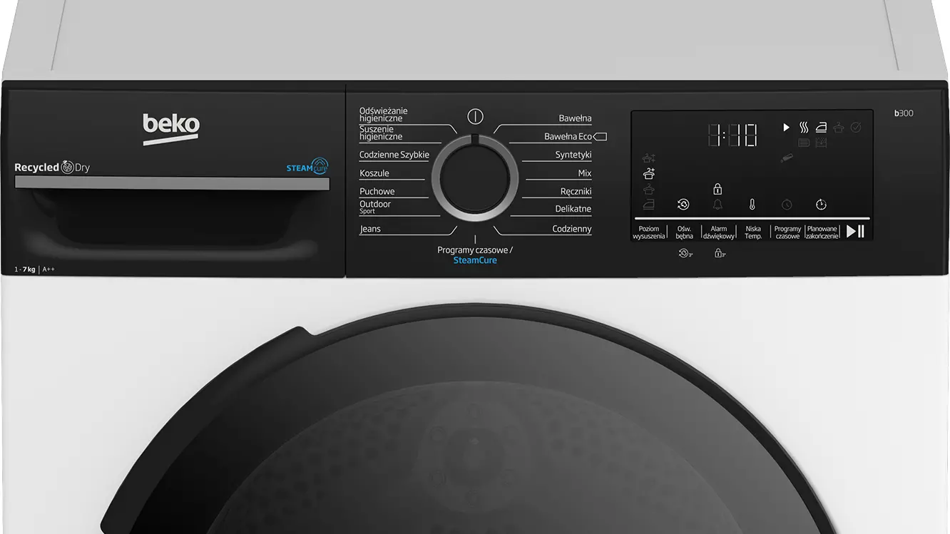 Suszarka Beko b300 BM3T47230WBPBDC Slim 47cm 7kg