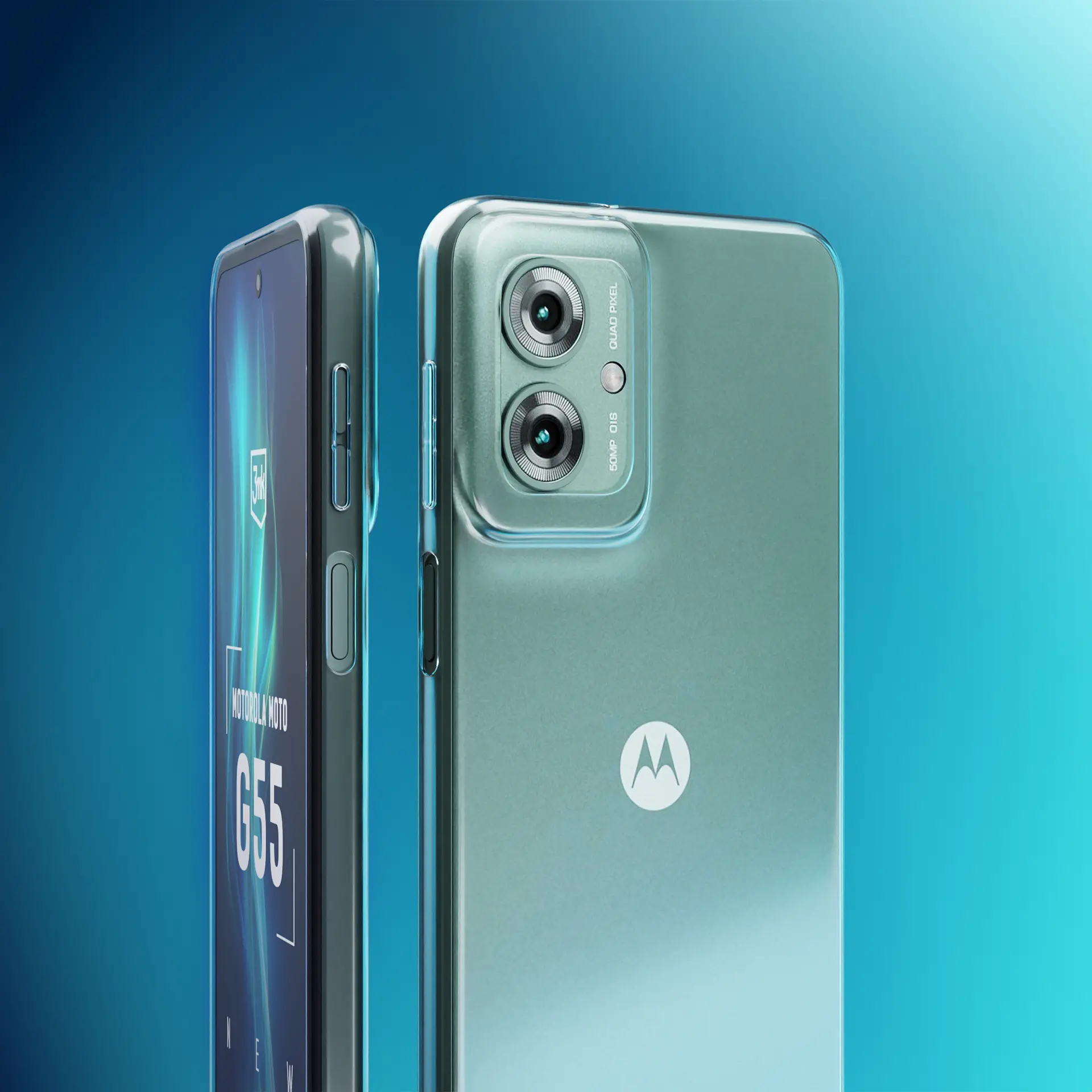 Etui 3mk Clear Case do Motorola Moto G55 5G Przezroczysty