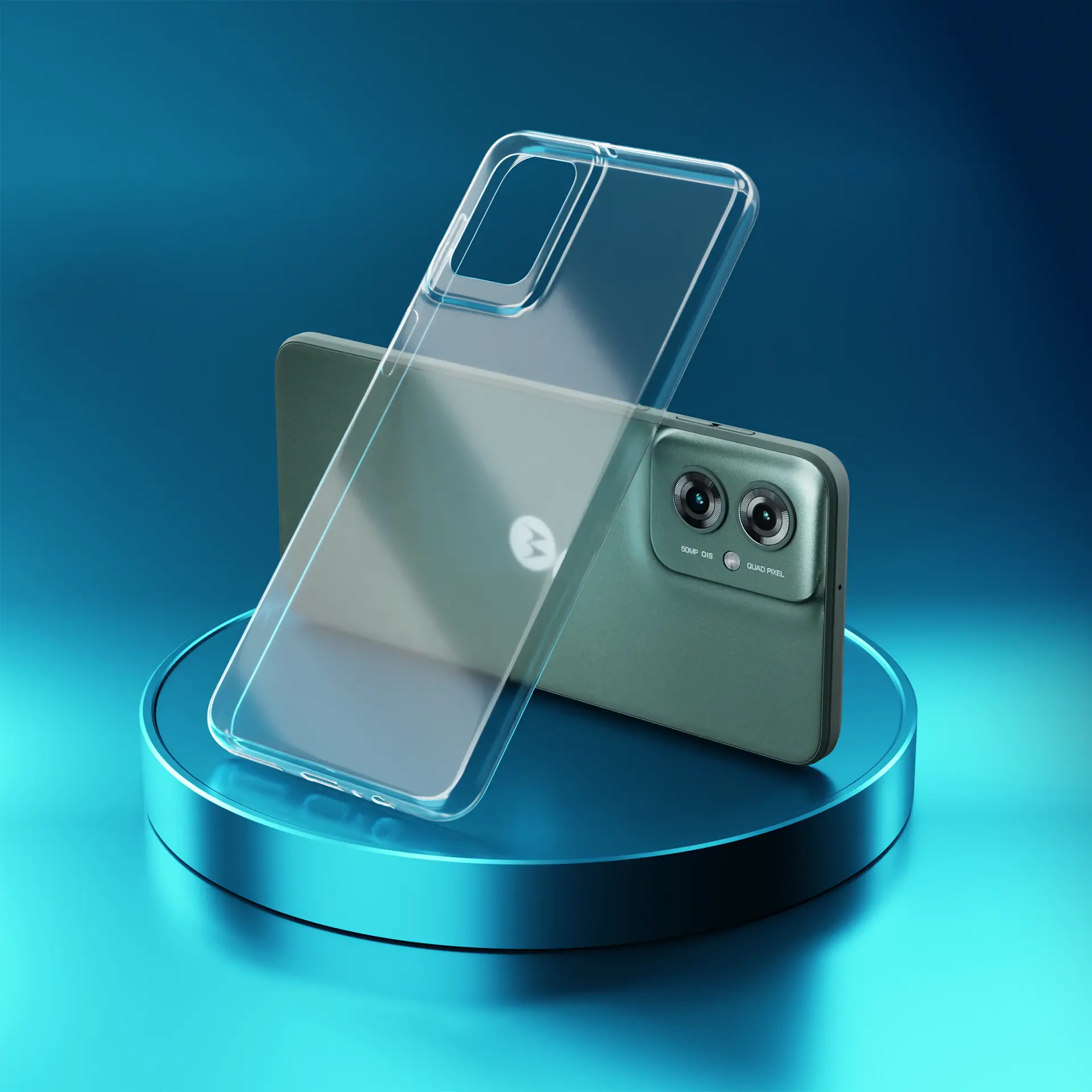 Etui 3mk Clear Case do Motorola Moto G55 5G Przezroczysty