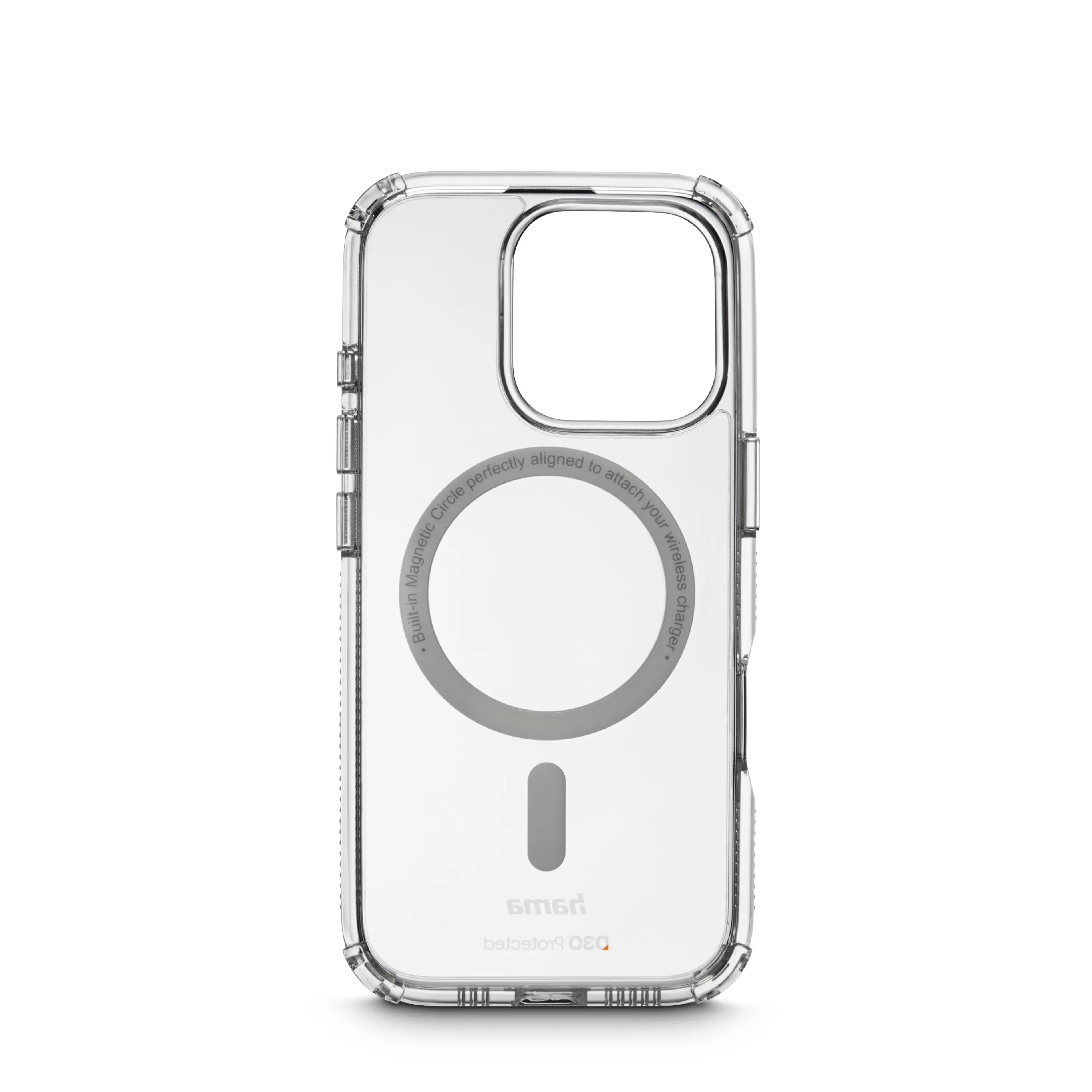 Etui Hama Extreme Protect MagCase D3O iPhone 16 Pro Przezroczysty