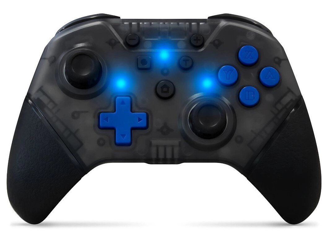 Pad Armor3 NuChamp Wireless Game Controller LED do Nintendo Switch Bezprzewodowy Szary