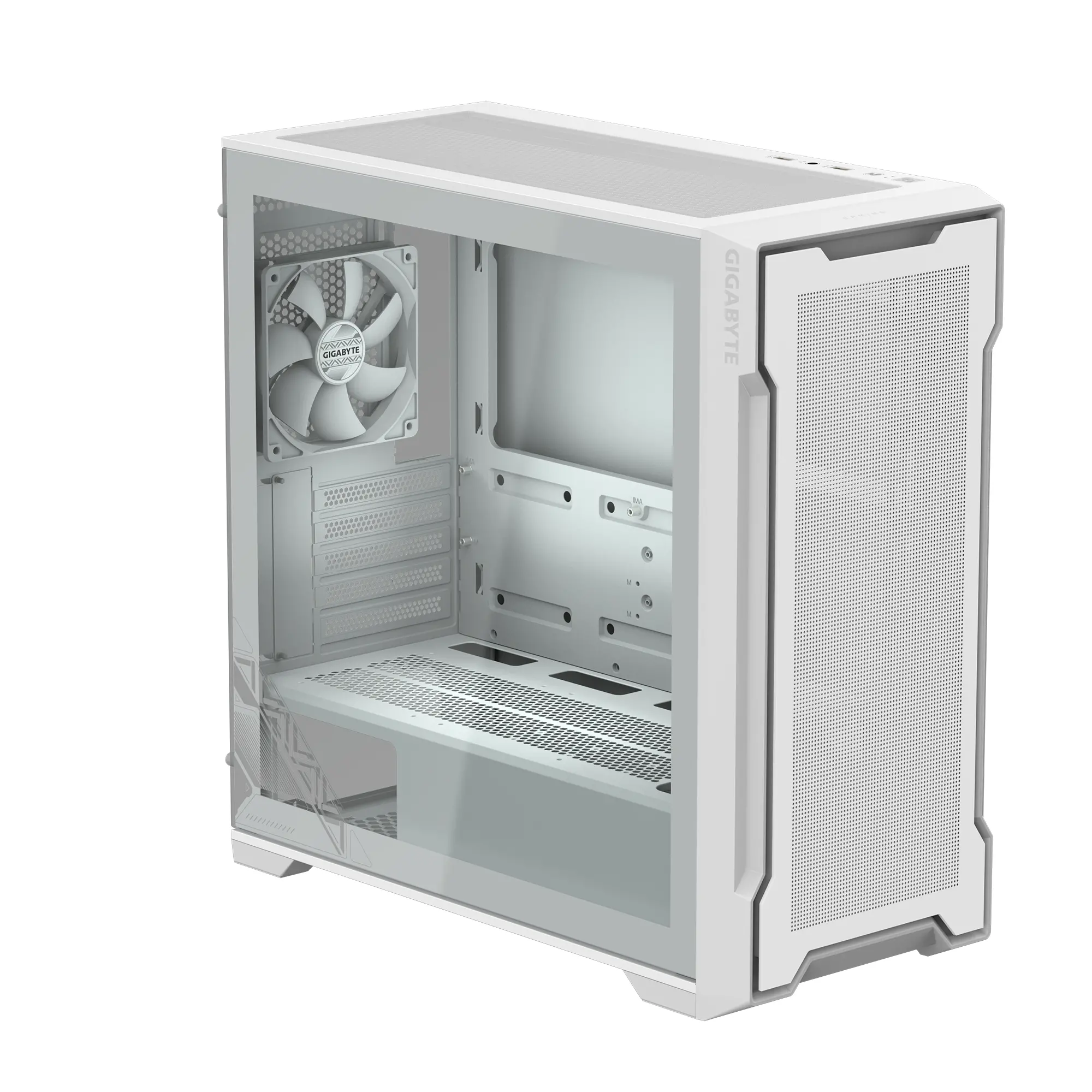 Obudowa Gigabyte C102 Glass Ice Biały