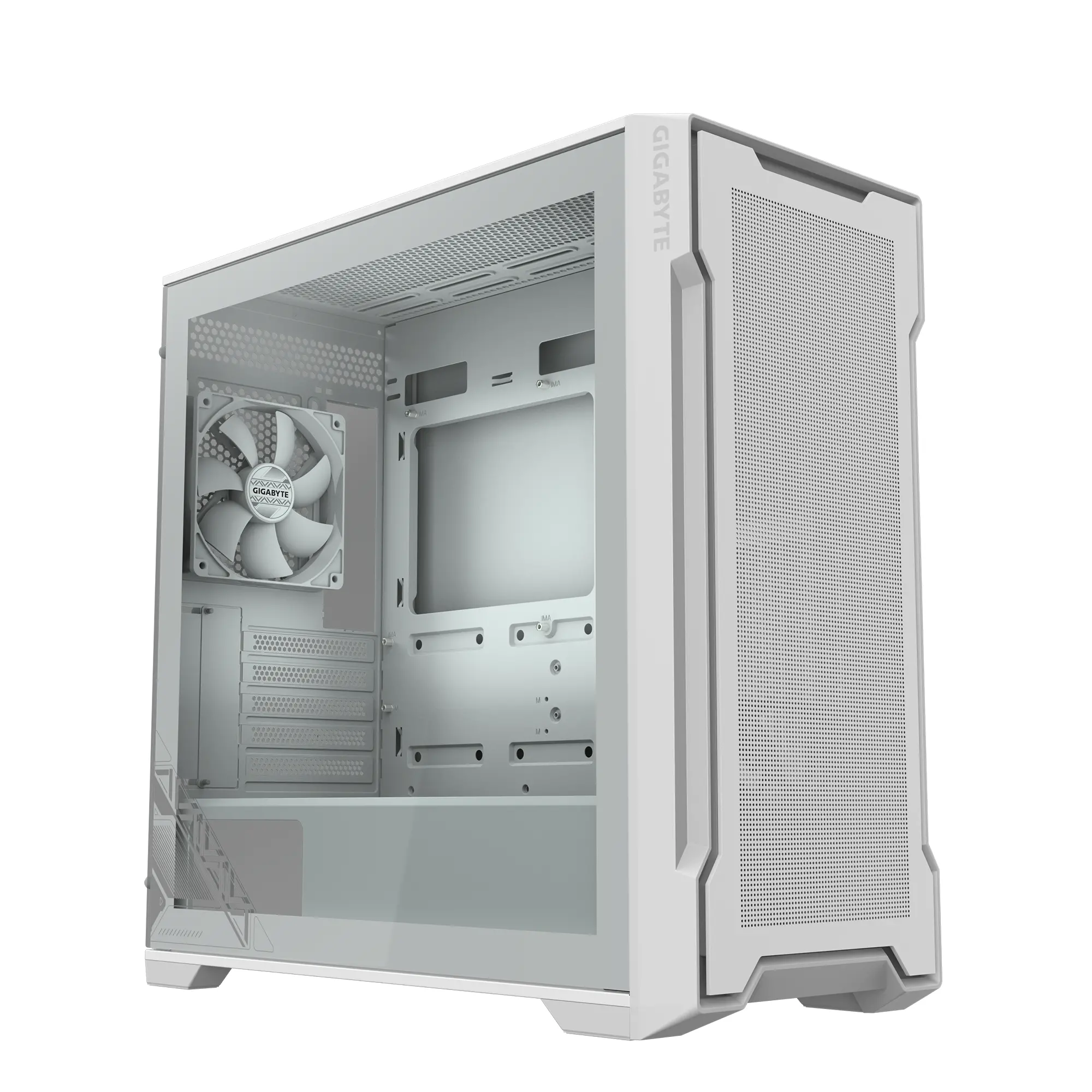 Obudowa Gigabyte C102 Glass Ice Biały
