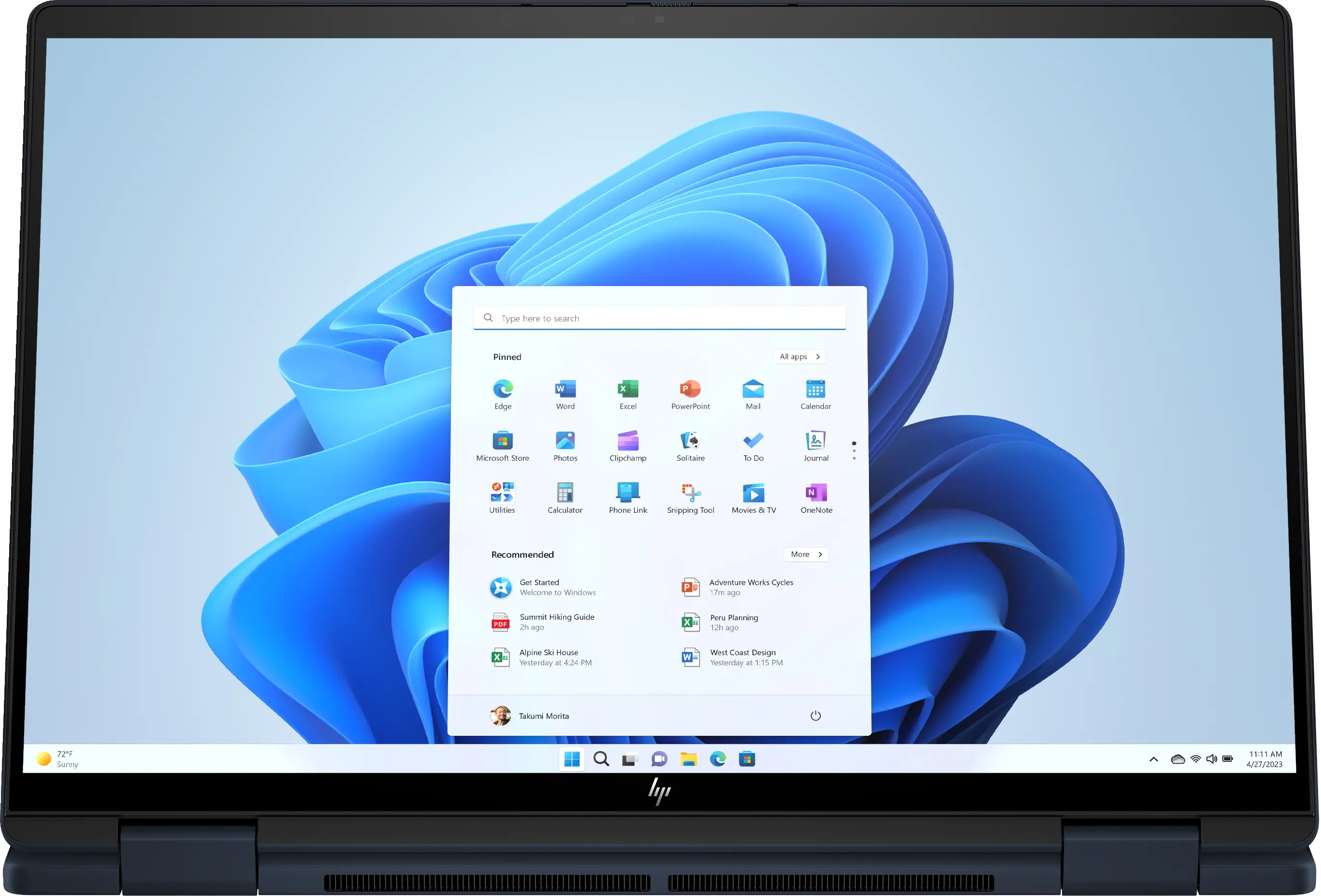 Laptop 2w1 HP Envy x360 14-fc0044nw OLED 14" Ultra 7 155U 32GB RAM 1TB Dysk SSD Win11 Niebieski
