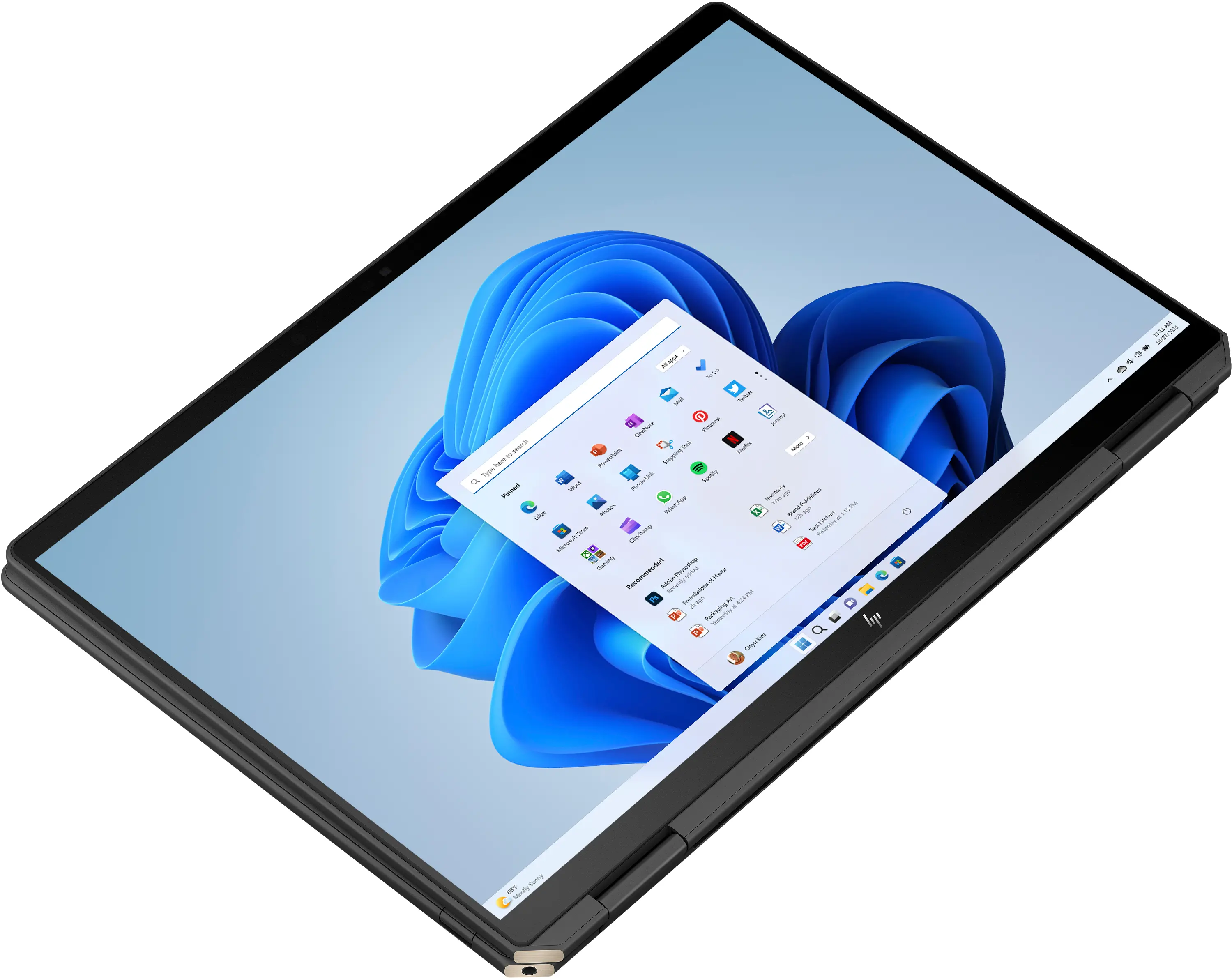Laptop 2w1 HP Spectre x360 14-eu0054nw OLED 14'' Ultra 7 155H 32GB RAM 1TB Dysk SSD Win11 Pro Czarny