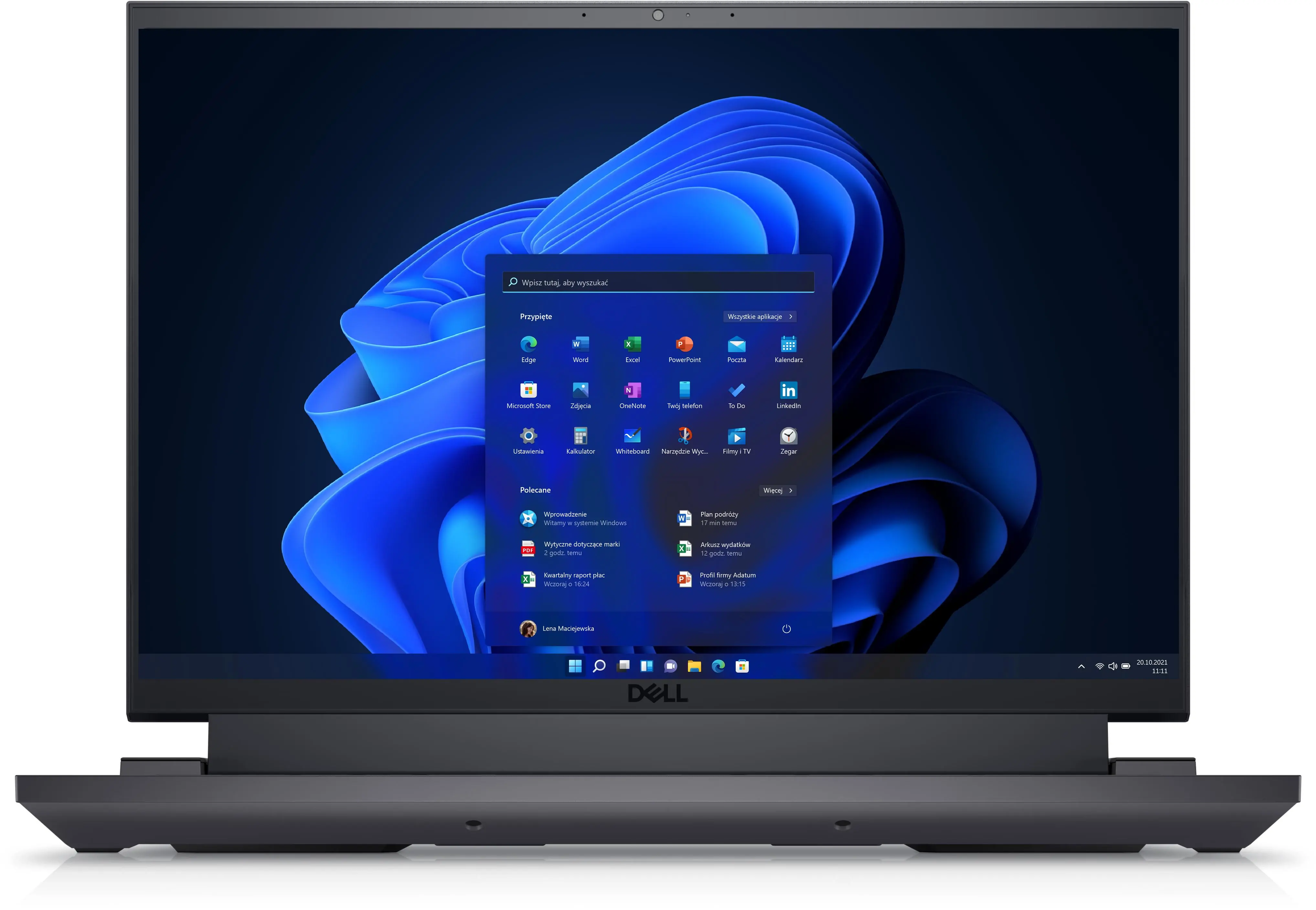 Laptop gamingowy Dell Inspiron G16 7630 16" 240Hz i9-13900HX 32GB RAM 1TB Dysk SSD RTX4070 DLSS3 Win11 Pro Czarny