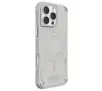 Etui Skinarma Mecha Magnetic Charging do iPhone 16 Pro Jasnoszary