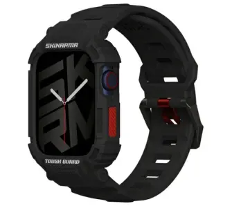 Pasek Skinarma Mecha 2in1 do Apple Watch 45/44mm Czarny