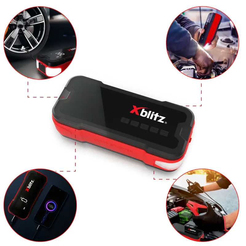 Powerbank Xblitz Energyboost Pro 20000mAh 18W Jump Starter Kompresor Latarka