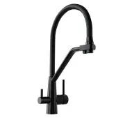 Globalo Olintio Black 1.1 Czarny mat Stal szlachetna