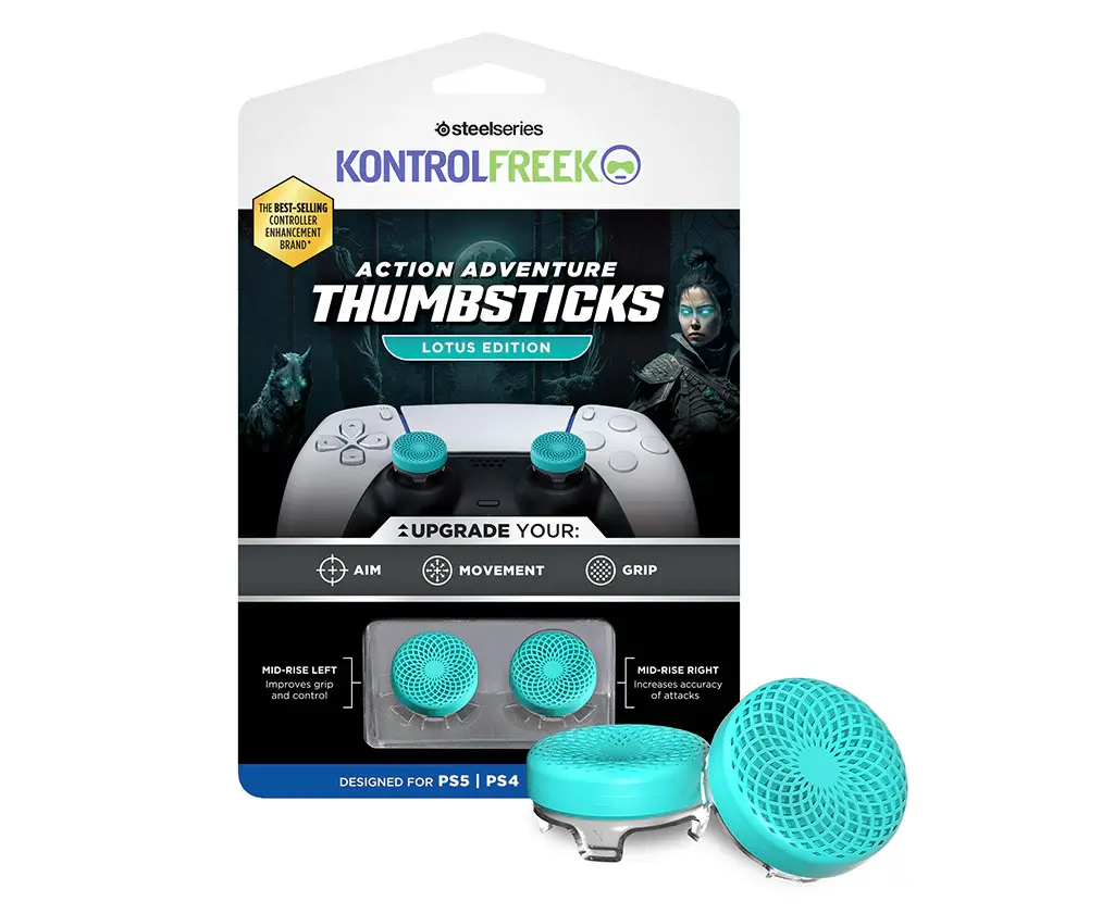SteelSeries Kontrolfreek 7102-PS5 Action Adventure Thumsticks Lotus Edition