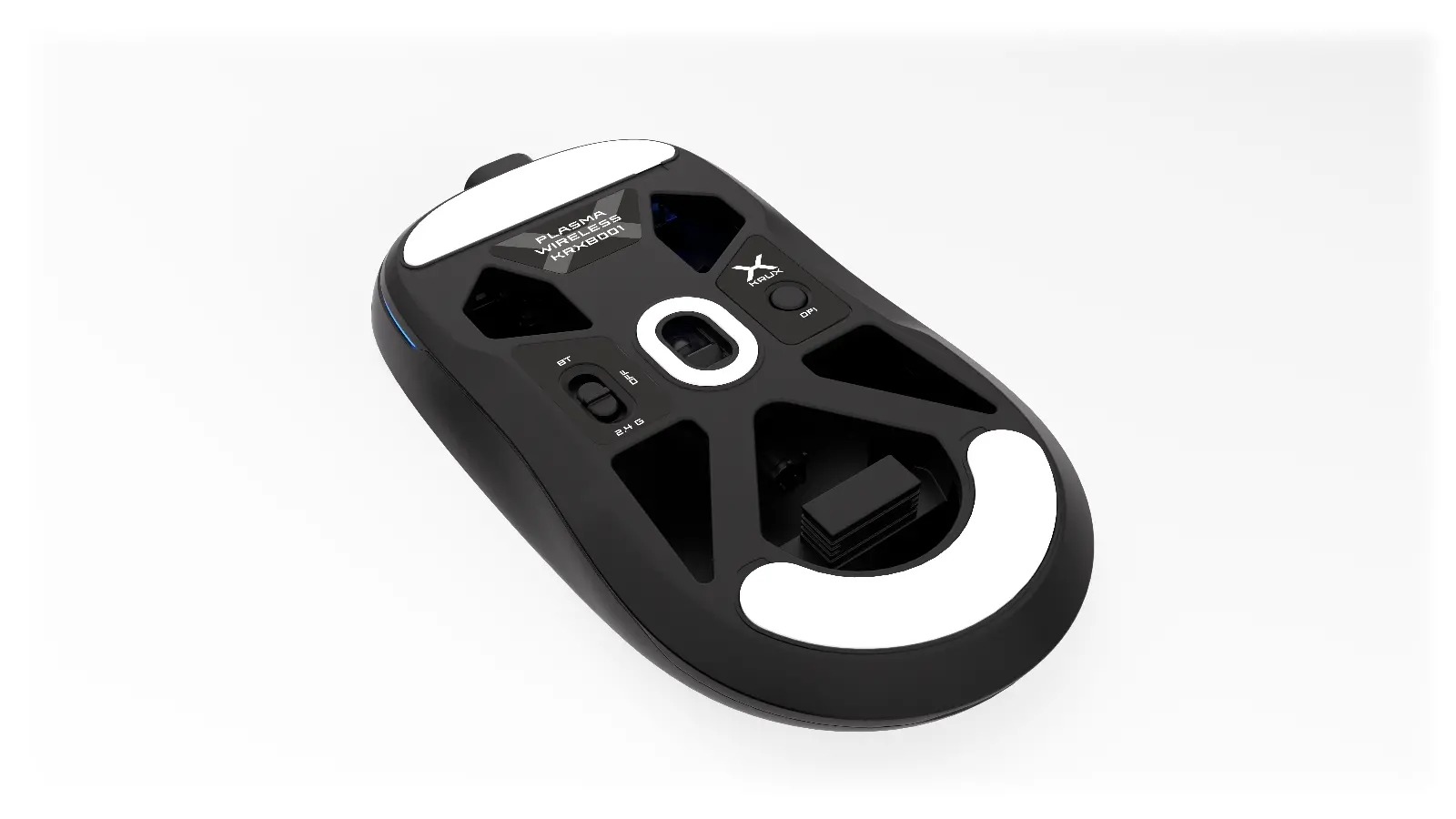 Myszka gamingowa Krux Plasma Wireless Czarny