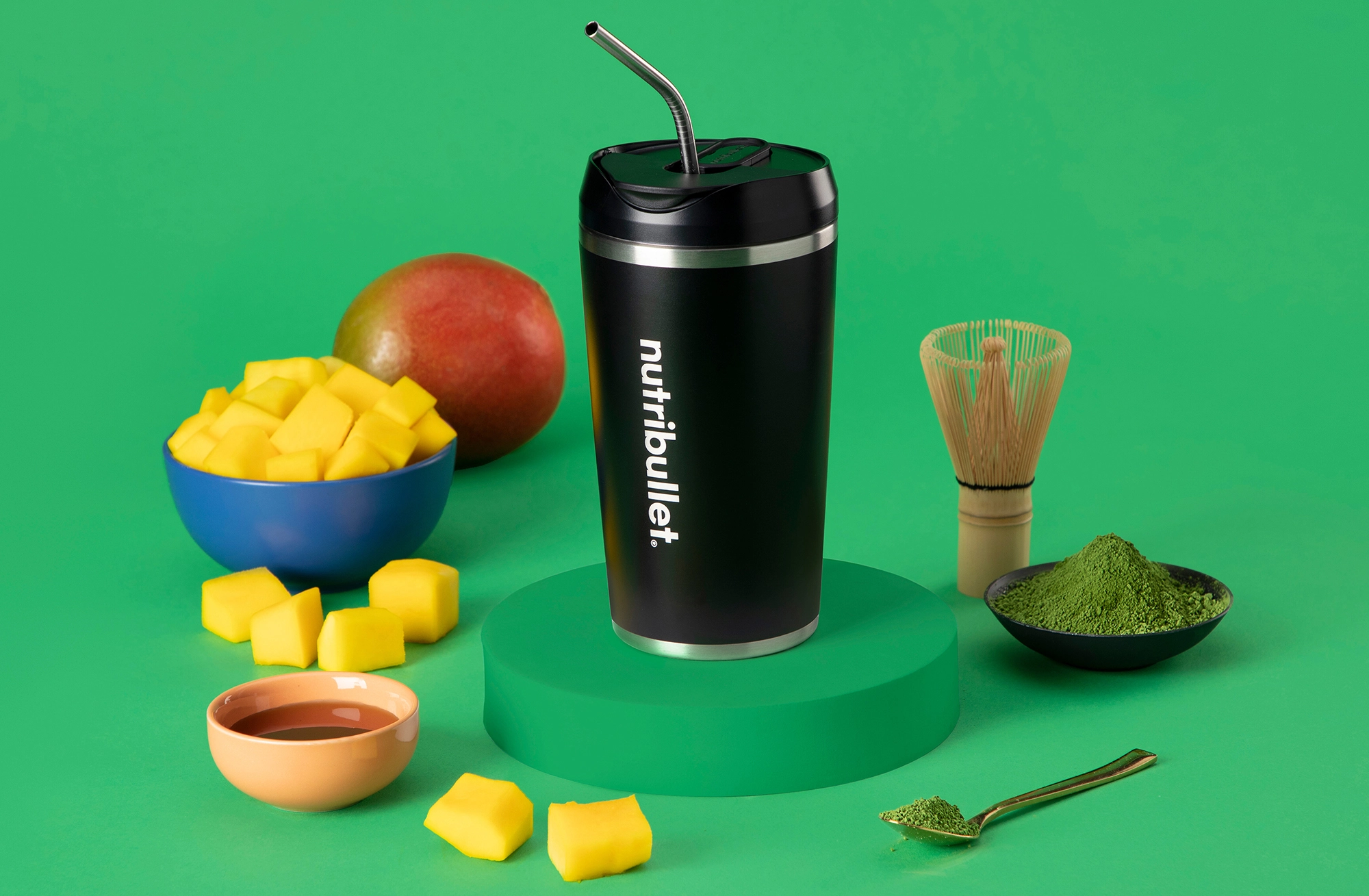 Blender kielichowy Nutribullet Flip NBP016B 0,59l Bezprzewodowy Termiczny