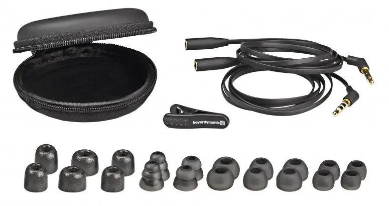 Słuchawki przewodowe Beyerdynamic iDX 200 iE Dokanałowe Mikrofon Czarny-chrom