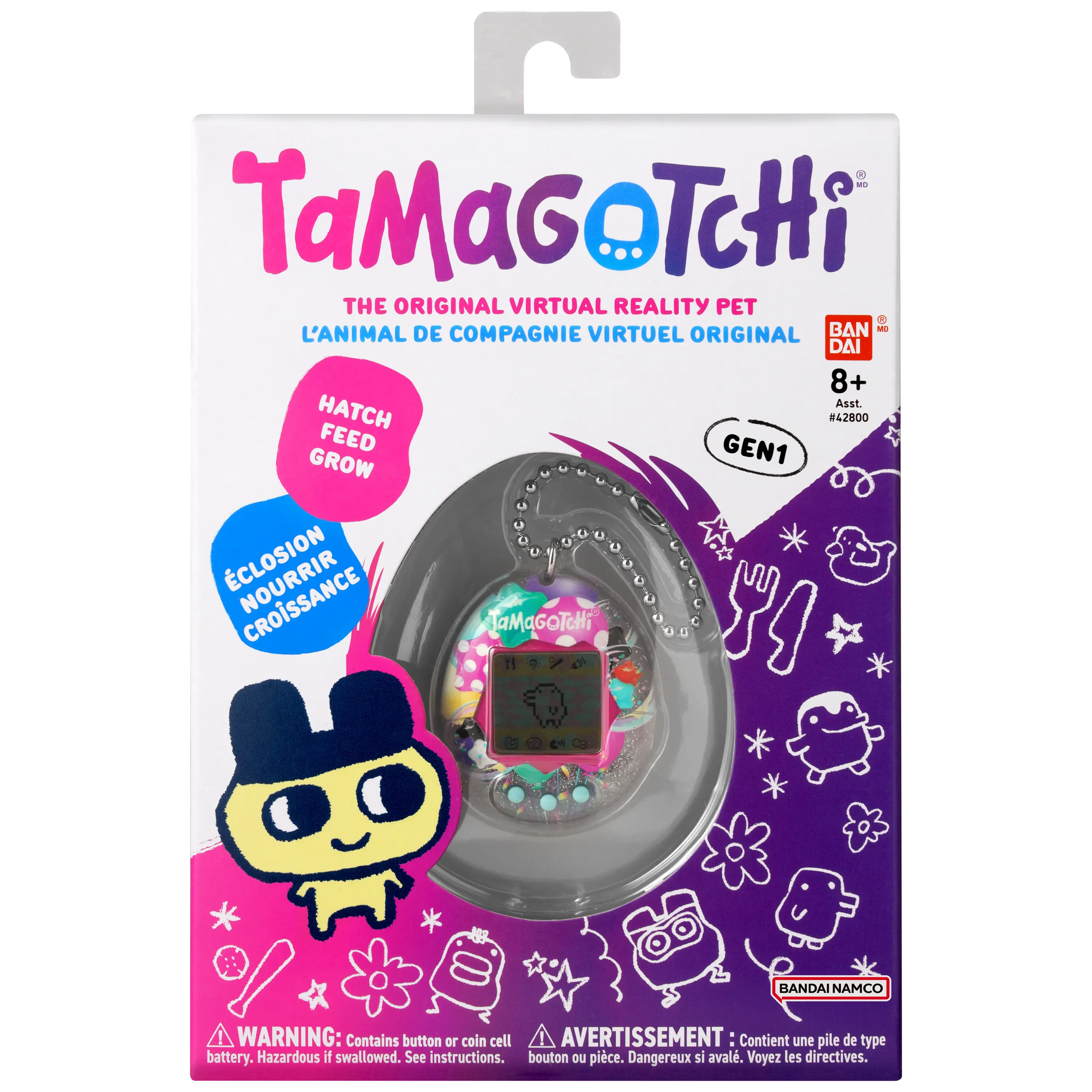 Konsola Bandai Tamagotchi Gen1 Pretty Party 42987