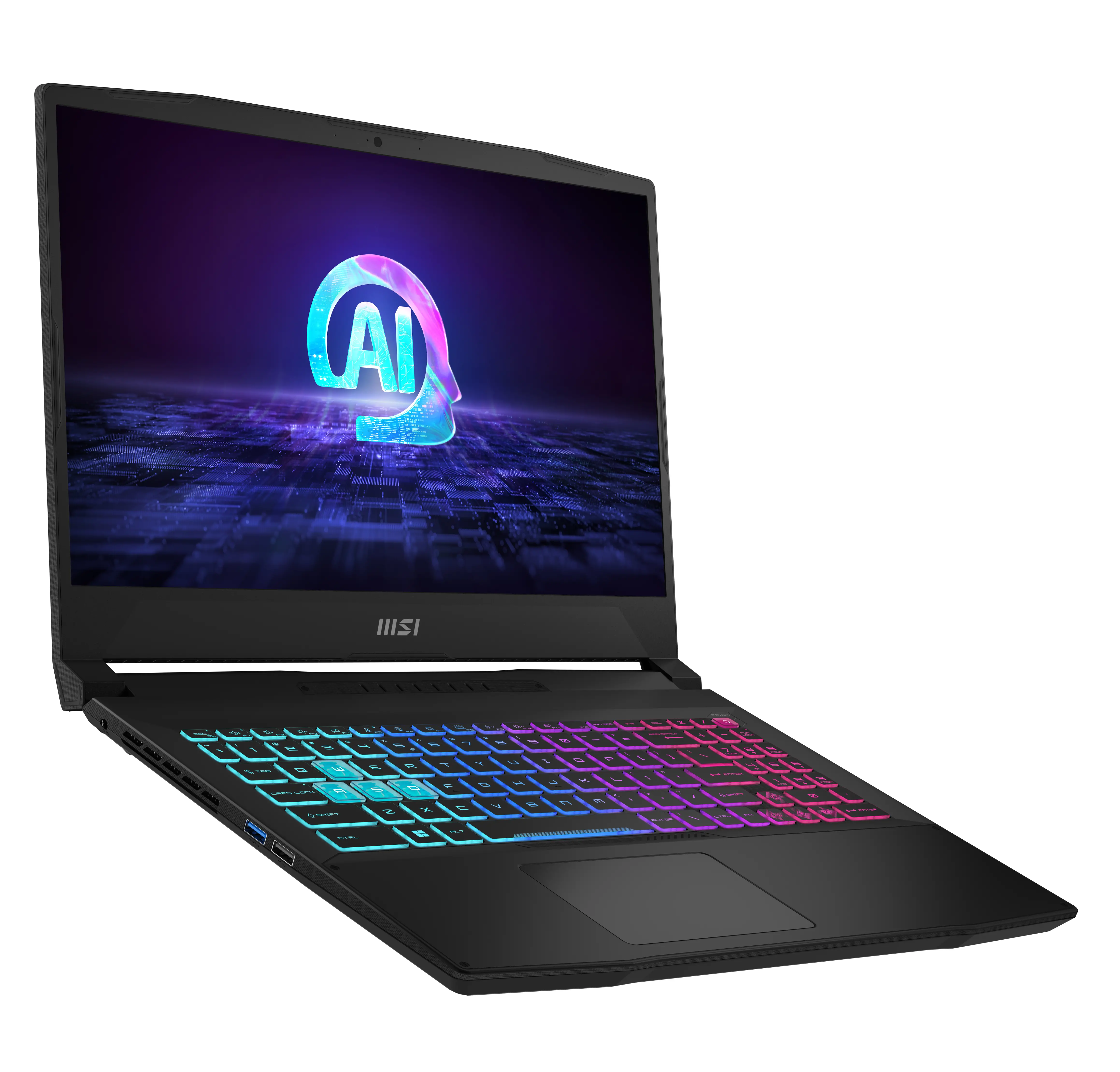 Laptop gamingowy MSI Katana A15 AI B8VF-487XPL 15,6" 144Hz R7 8845HS 16GB RAM 1TB Dysk SSD RTX4060 DLSS3 Czarny