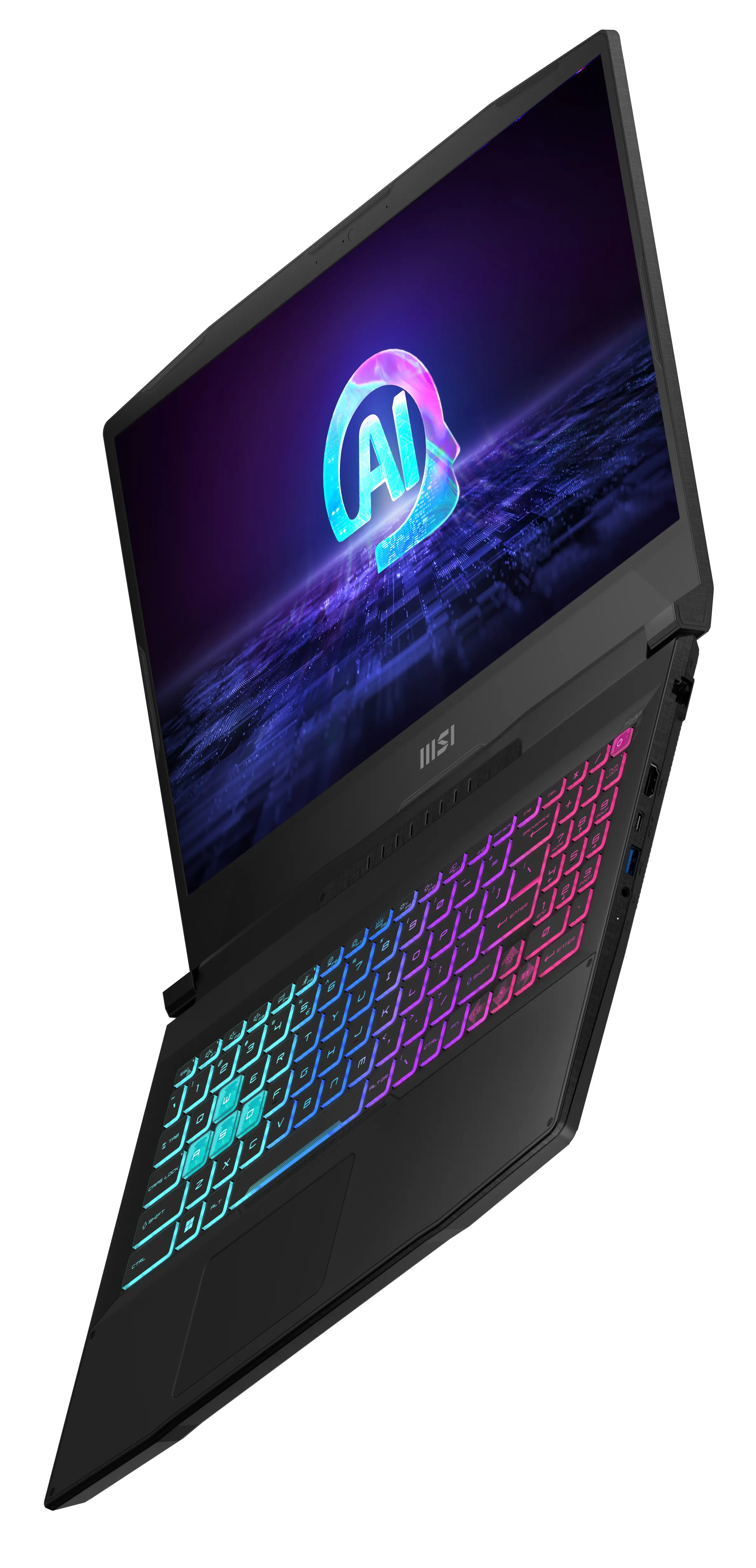 Laptop gamingowy MSI Katana A15 AI B8VF-487XPL 15,6" 144Hz R7 8845HS 16GB RAM 1TB Dysk SSD RTX4060 DLSS3 Czarny