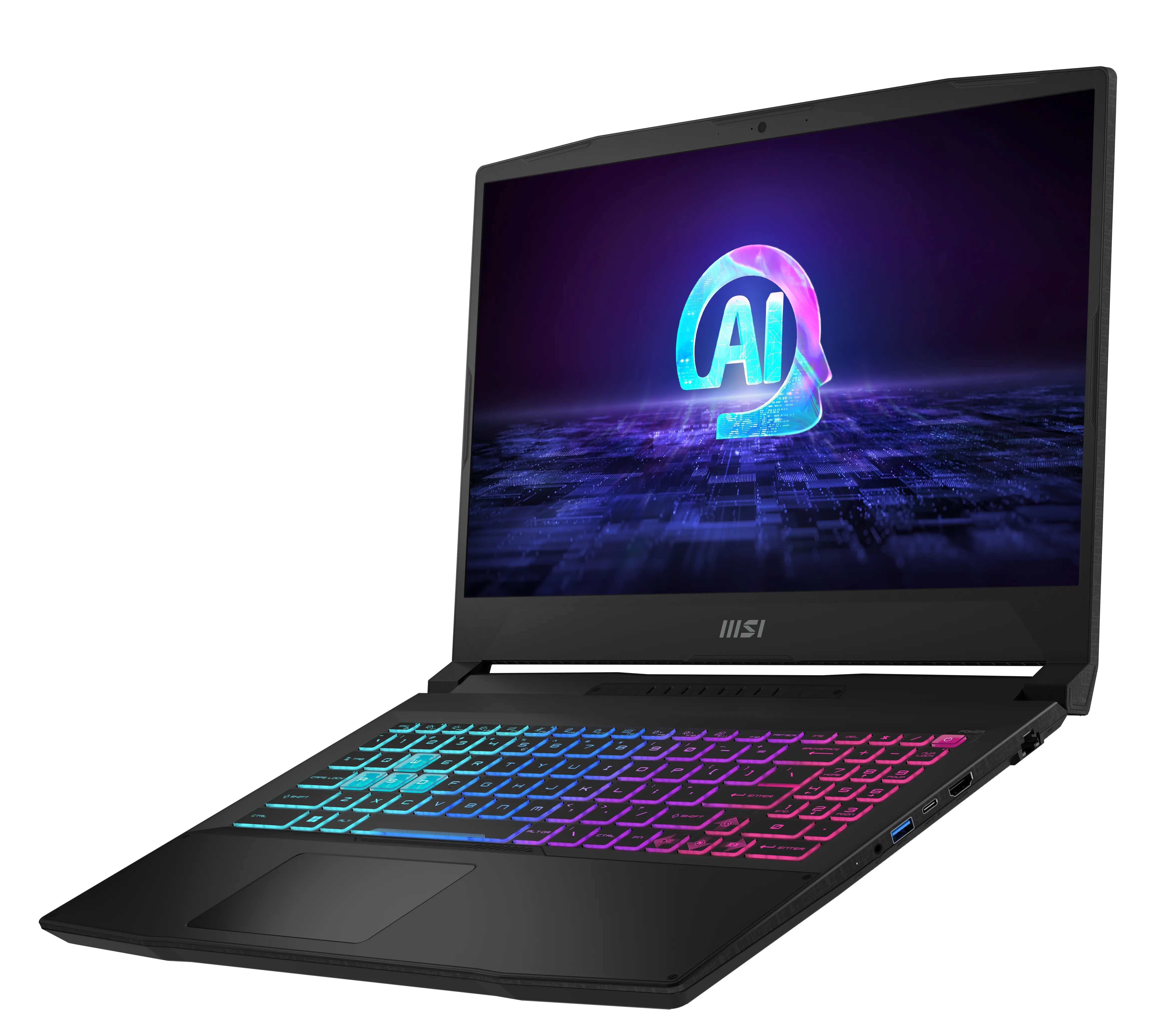 Laptop gamingowy MSI Katana A15 AI B8VF-487XPL 15,6" 144Hz R7 8845HS 16GB RAM 1TB Dysk SSD RTX4060 DLSS3 Czarny