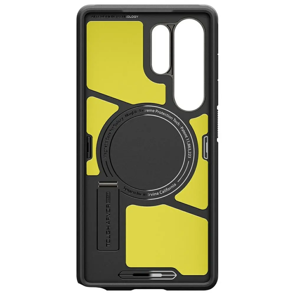 Etui Spigen Tough Armor MagSafe do Galaxy S25 Ultra Szary