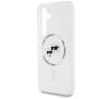 Etui Karl Lagerfeld Printed Logo MagSafe do Galaxy S25 Plus Biały
