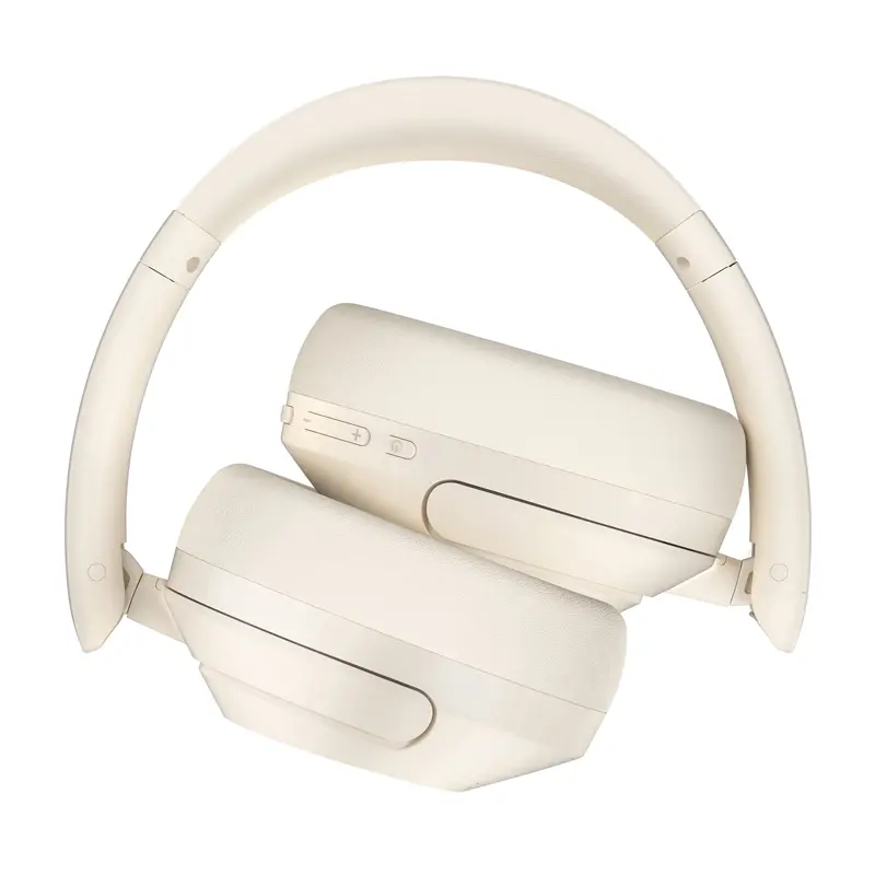Słuchawki bezprzewodowe Earfun Wave Pro Nauszne Bluetooth 5.0 Beżowy
