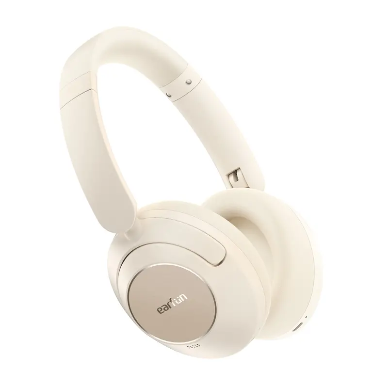 Słuchawki bezprzewodowe Earfun Wave Pro Nauszne Bluetooth 5.0 Beżowy