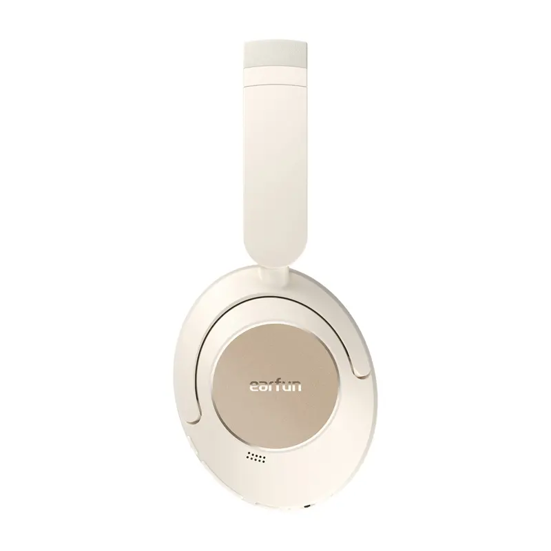 Słuchawki bezprzewodowe Earfun Wave Pro Nauszne Bluetooth 5.0 Beżowy