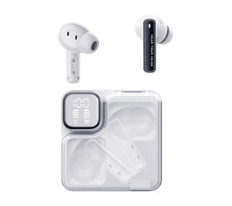 Słuchawki bezprzewodowe QCY MeloBuds Neo T31 Dokanałowe Bluetooth 5.3 Biały