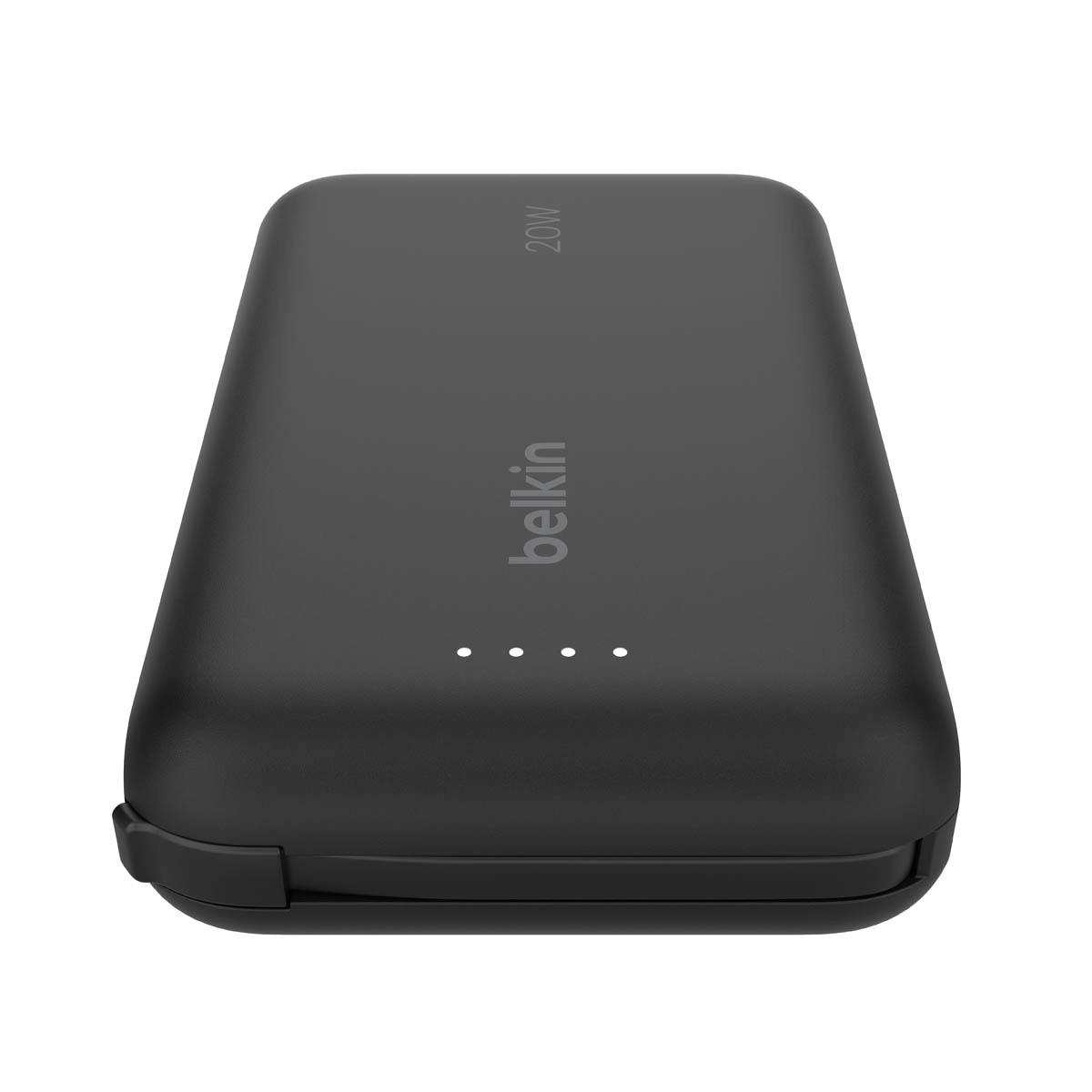 Powerbank Belkin BPB021HQBK 10000mAh, 20W, Wbudowany kabel USB-C, Czarny