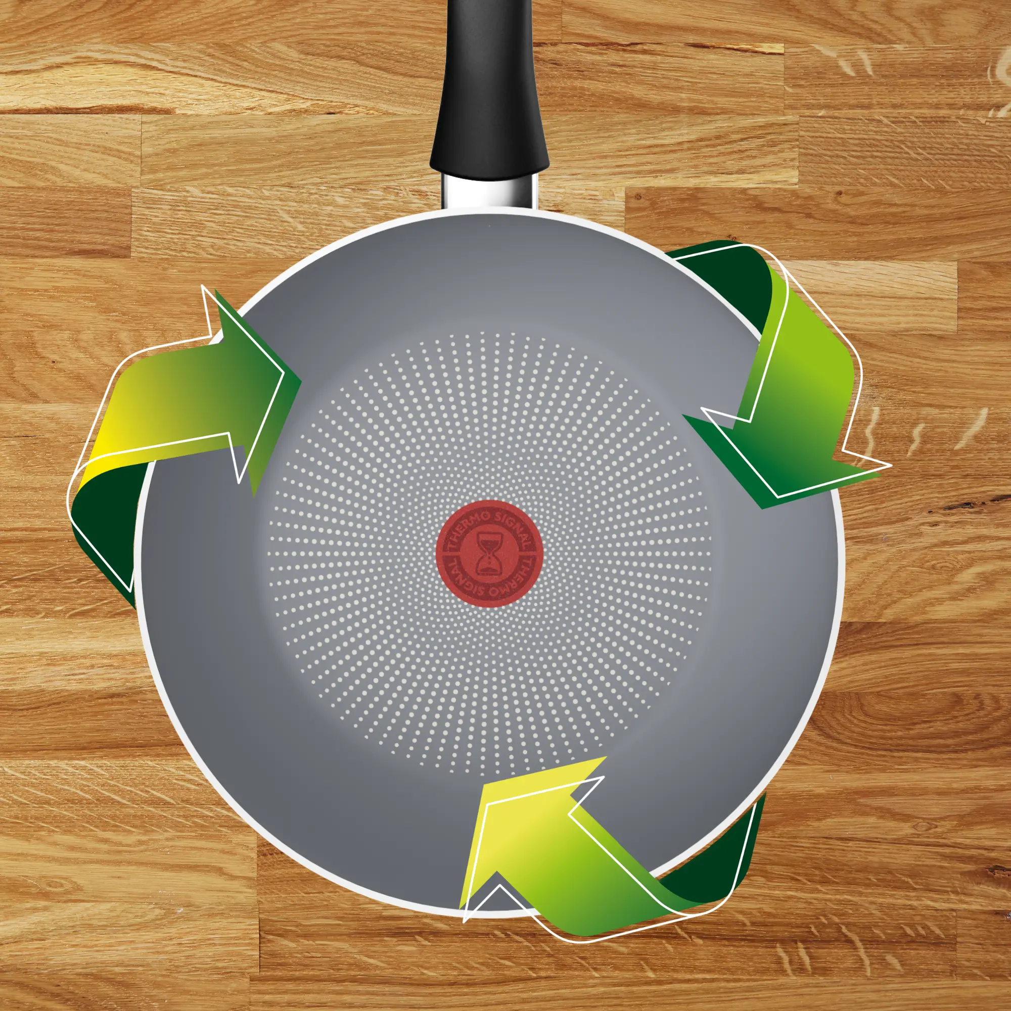Patelnia Tefal Halo C3121953 Indukcja Titanium 28cm