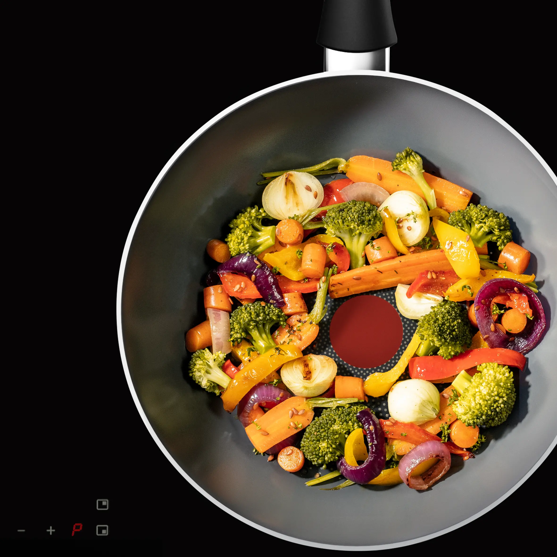 Patelnia Tefal Halo C3121953 Indukcja Titanium 28cm