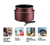 Zestaw garnków Tefal Ingenio Simply Cook L7248453 Indukcja Aluminium 3 elementy