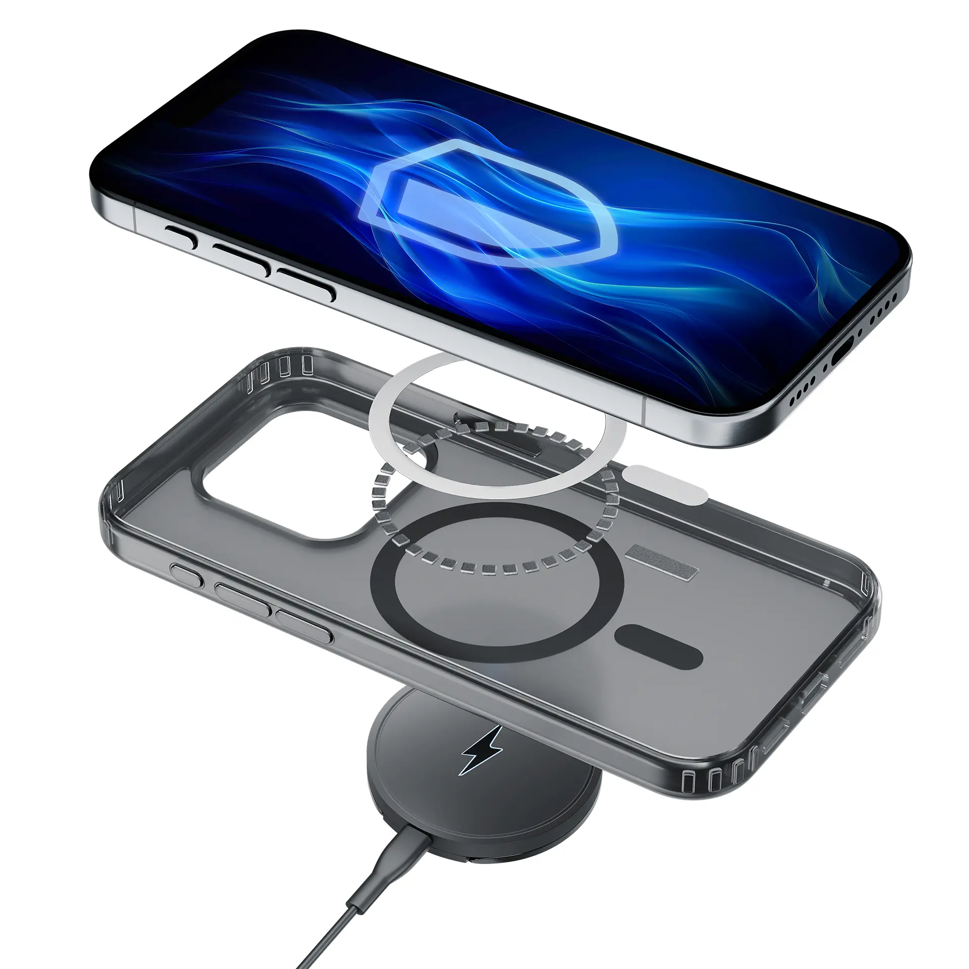 Etui 3mk Frosty MagCase do iPhone 15 Pro Max Czarny