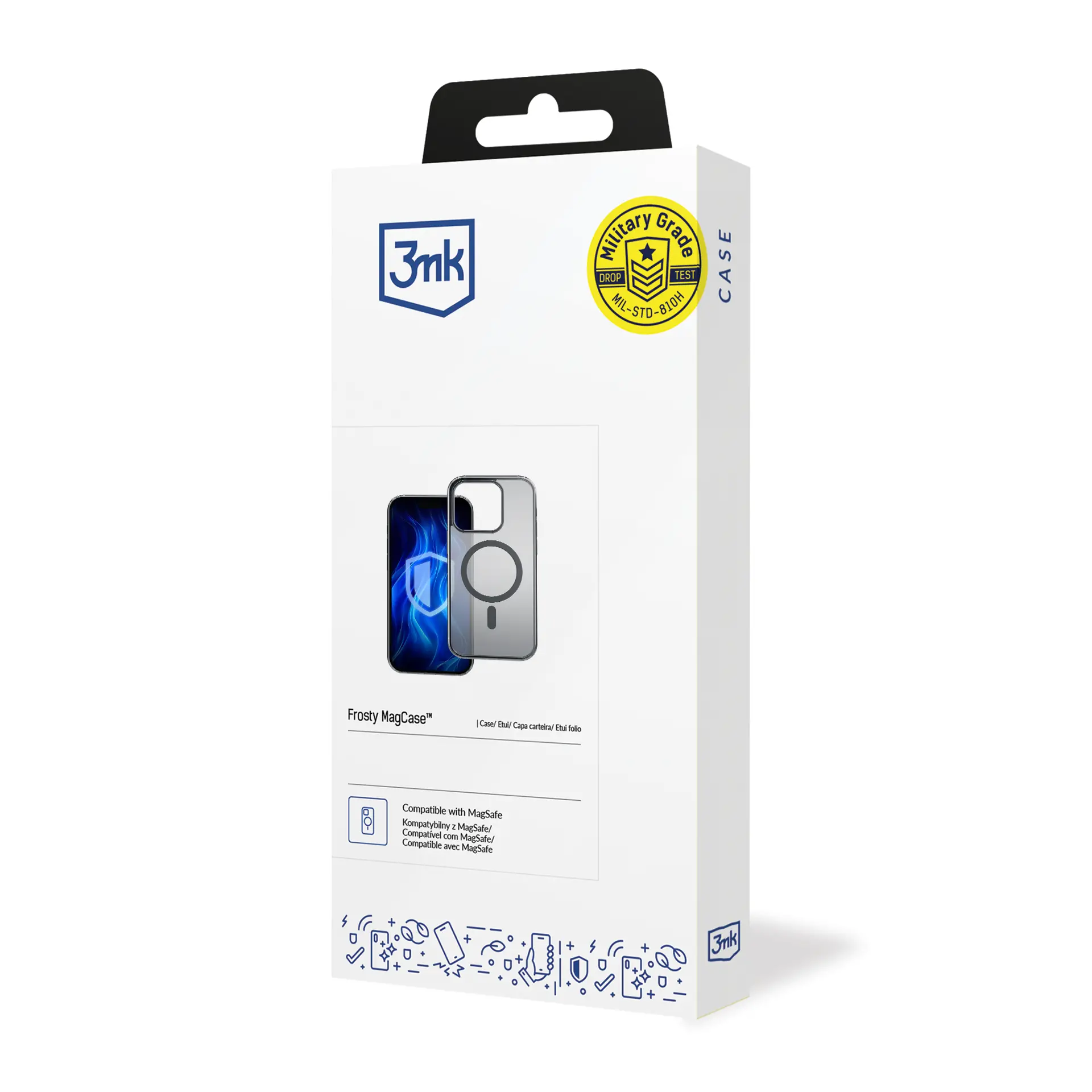Etui 3mk Frosty MagCase do iPhone 15 Pro Max Czarny