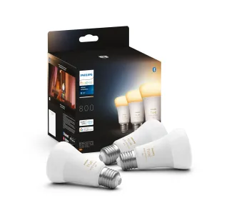 Żarówka LED Philips Hue White Ambiance E27 800lm 3szt.