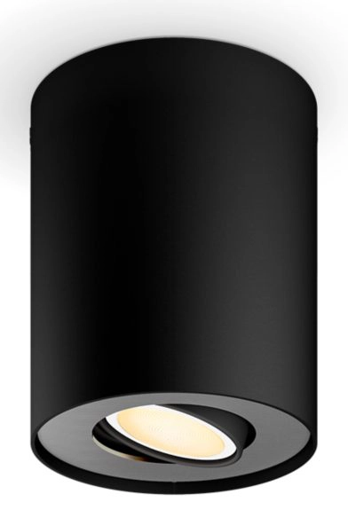 Oświetlenie punktowe Philips Hue White Ambiance Pillar Czarny