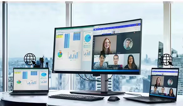 Monitor Lenovo ThinkVision P40w-20 39,7" 5K IPS 75Hz 4ms Zakrzywiony Profesjonalny