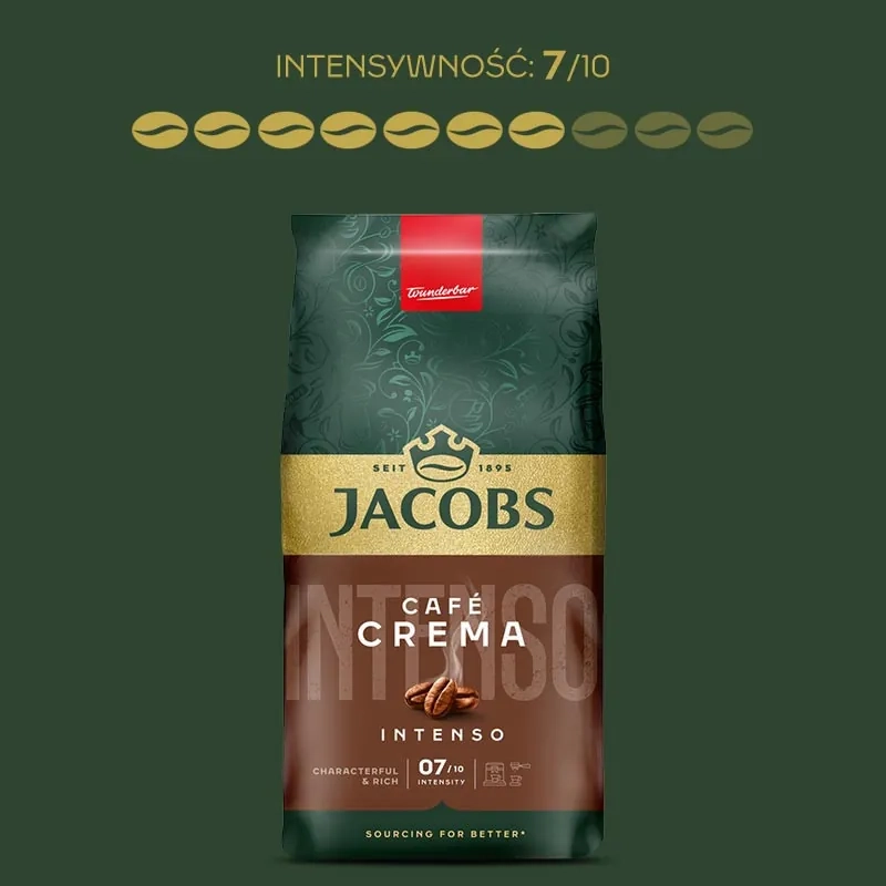 Kawa ziarnista Jacobs Crema Intenso 1kg