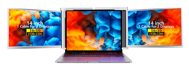 Extralink Smart Life S500 2-Screen 14" Full HD IPS 60Hz do laptopa 15" do 17,3"