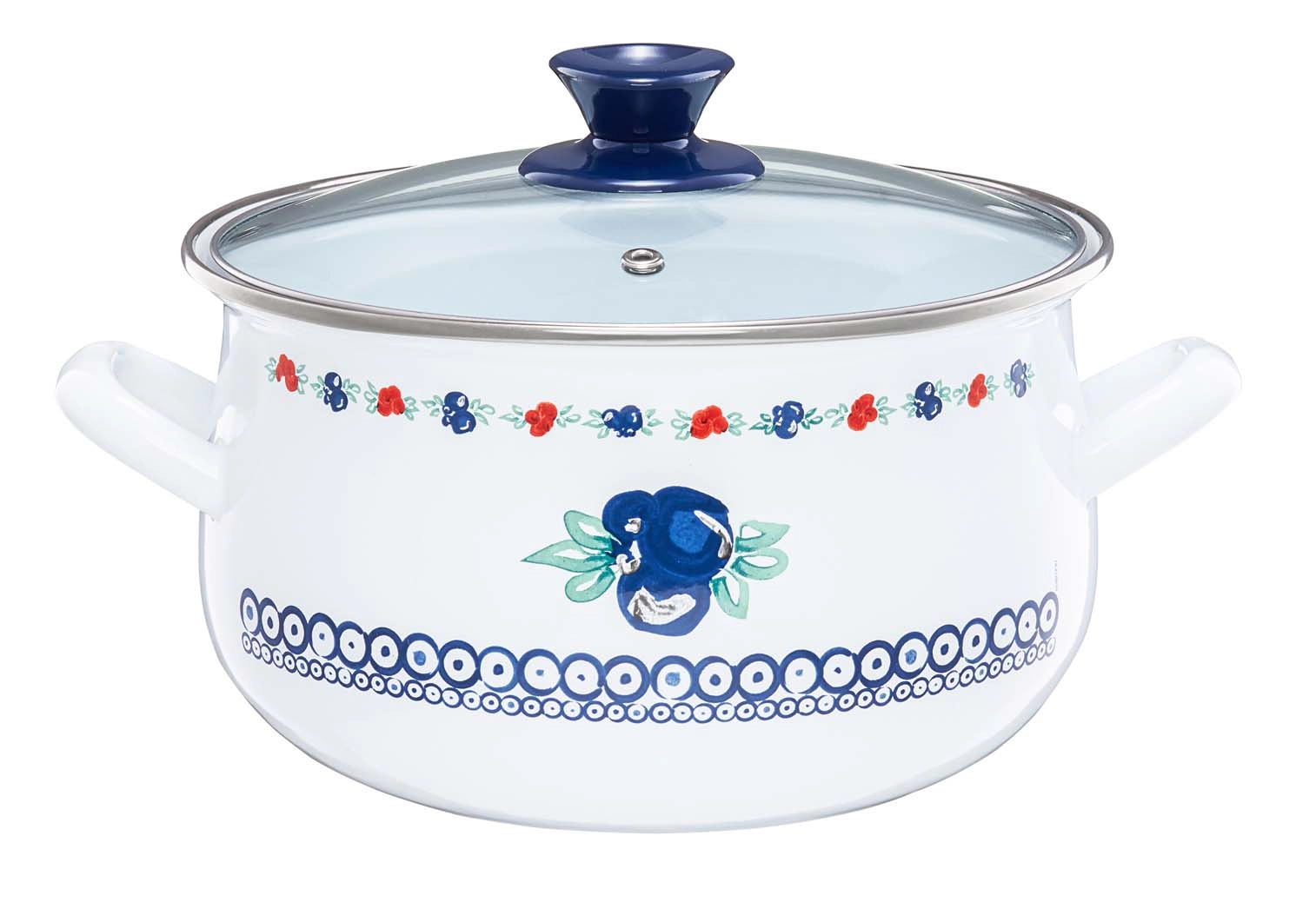 Garnek Emalia Olkusz Kalina Indukcja stal węglowa 3,8l