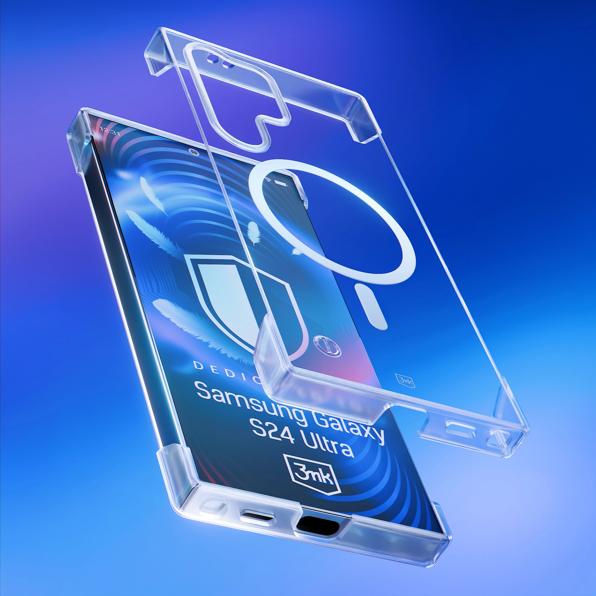 Etui 3mk Just20g MagCase do Galaxy S24 Ultra Przezroczysty