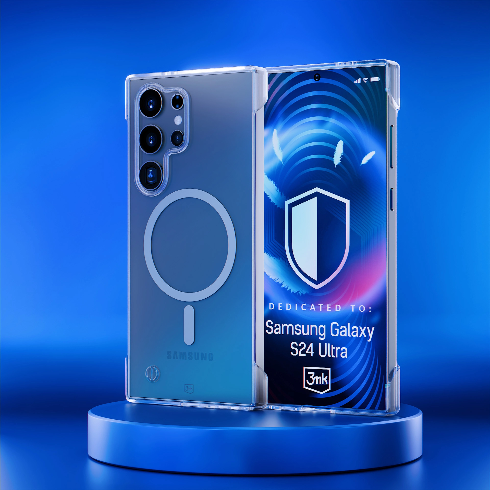 Etui 3mk Just20g MagCase do Galaxy S24 Ultra Przezroczysty
