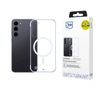 Etui 3mk Just20g MagCase do Galaxy S23 Plus Przezroczysty
