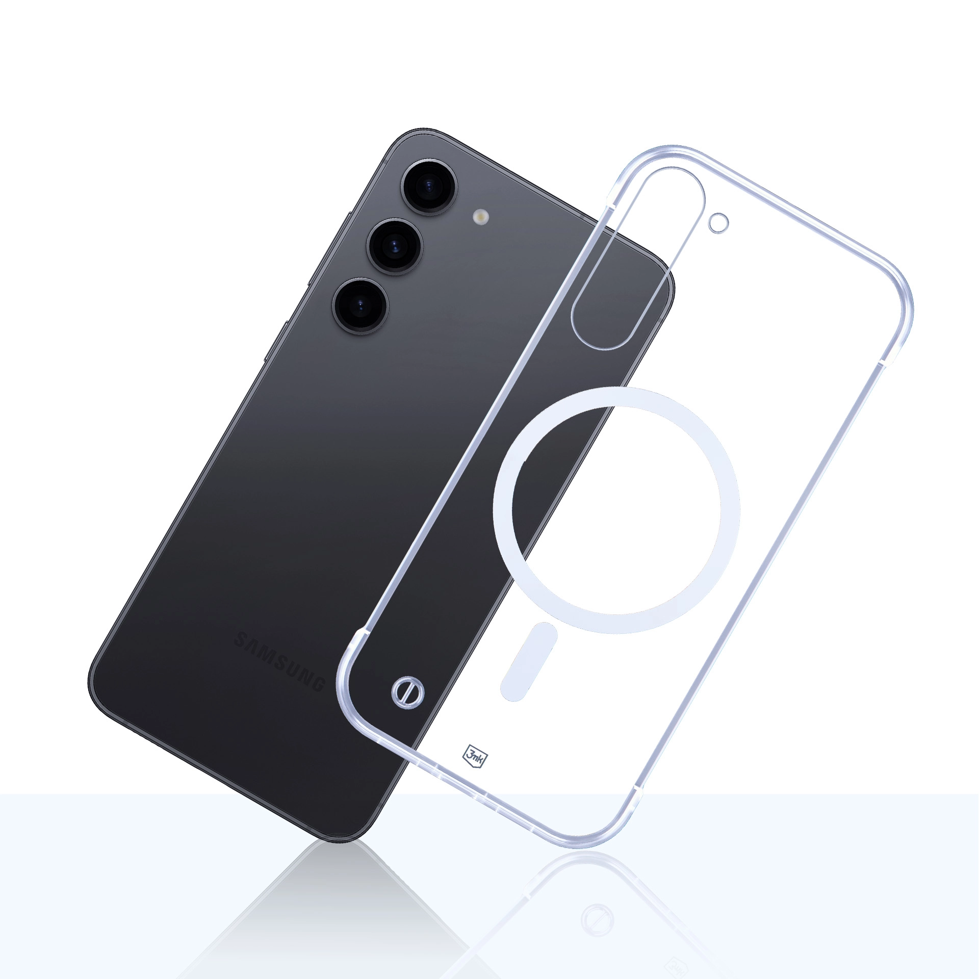 Etui 3mk Just20g MagCase do Galaxy S23 Plus Przezroczysty