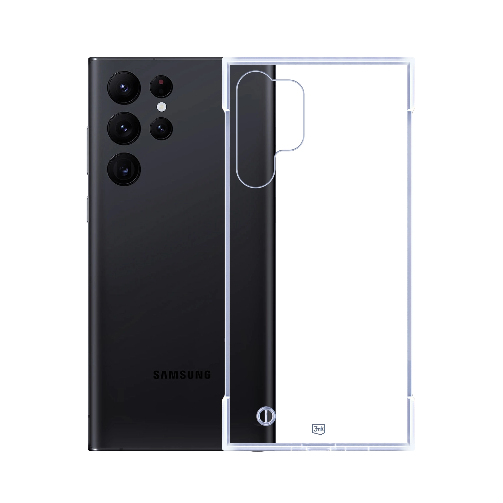 Etui 3mk Just20g Clear Case do Galaxy S23 Ultra Przezroczysty