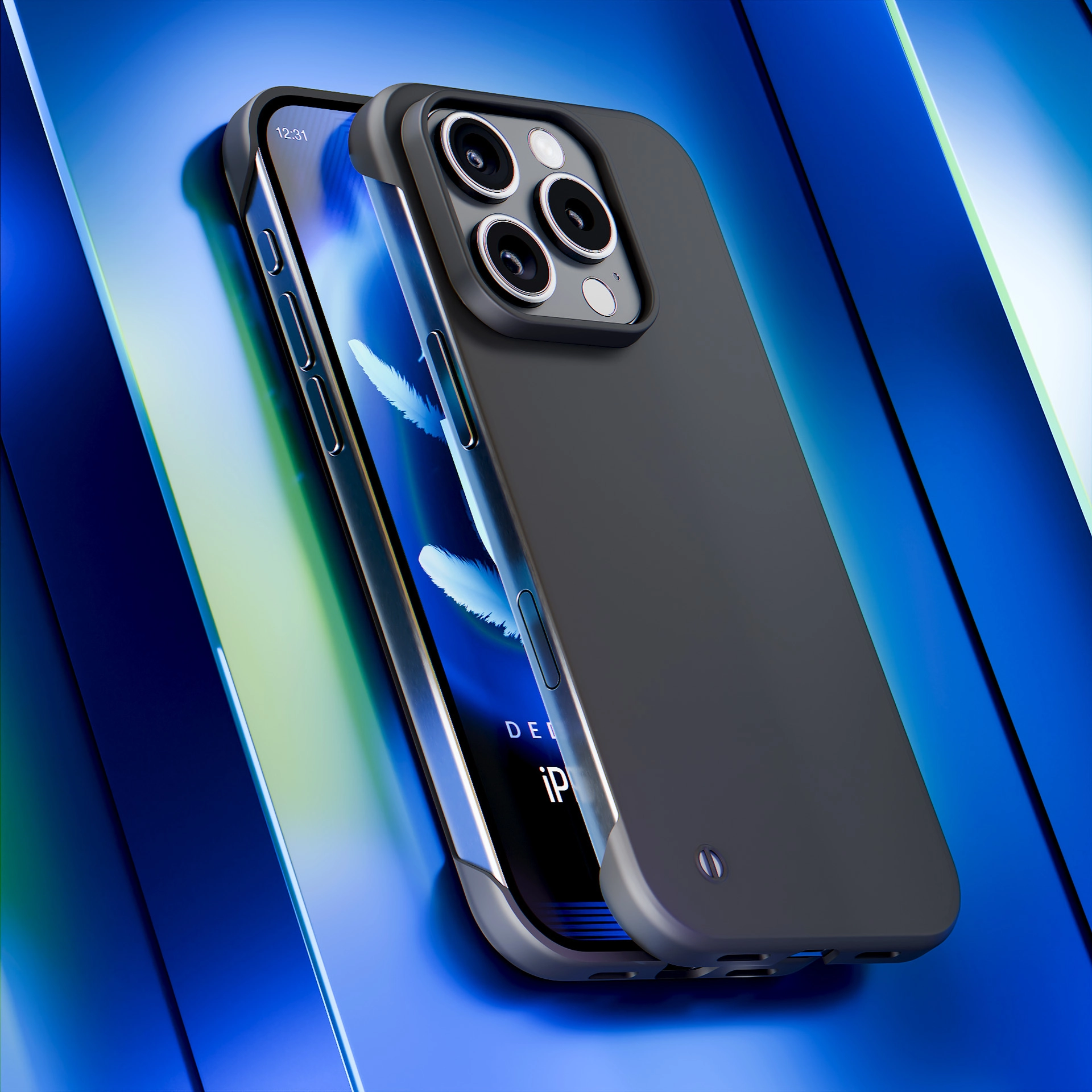 Etui 3mk Just20g Matt Case do iPhone 16 Pro Czarny