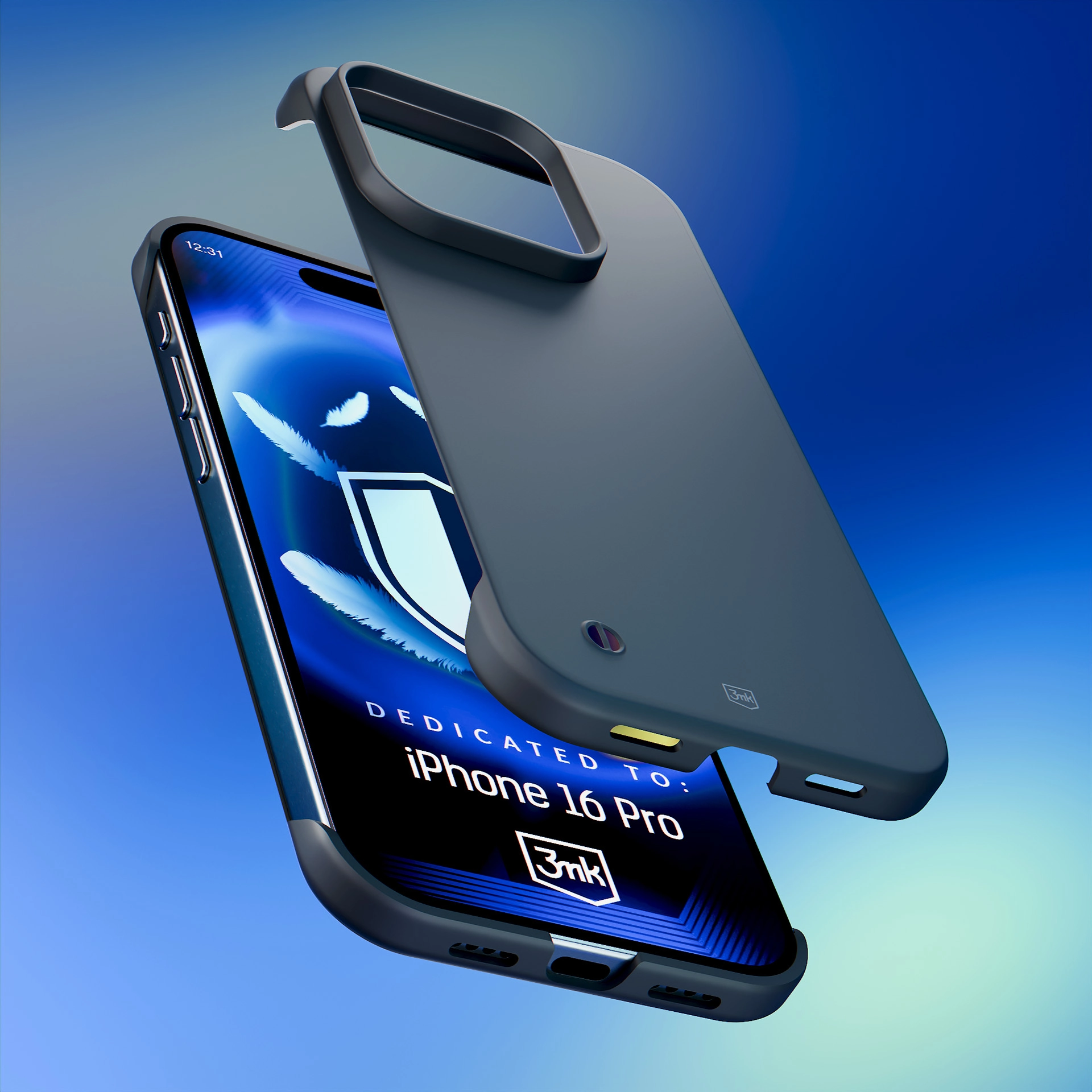 Etui 3mk Just20g Matt Case do iPhone 16 Pro Czarny